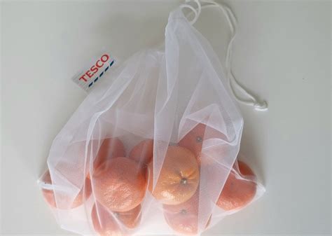 tesco reusable vegetable bags